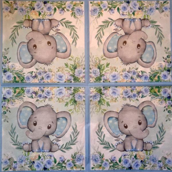 060 Elephant - 3-ply - (gold) - ppd